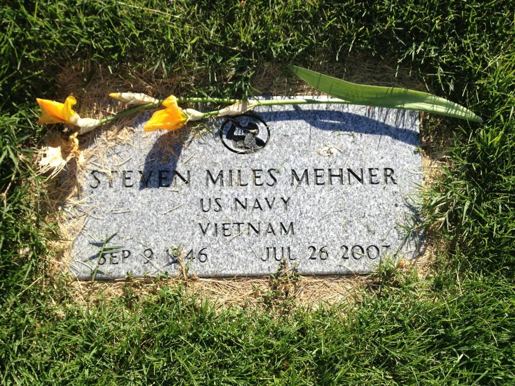 Burial marker for Steven Miles Mehner (9 Sep 1946 - 26 Jul 2007), interred at Salt Lake City Cemetery- Quadrant III in Salt Lake City, Salt Lake, Utah, United States